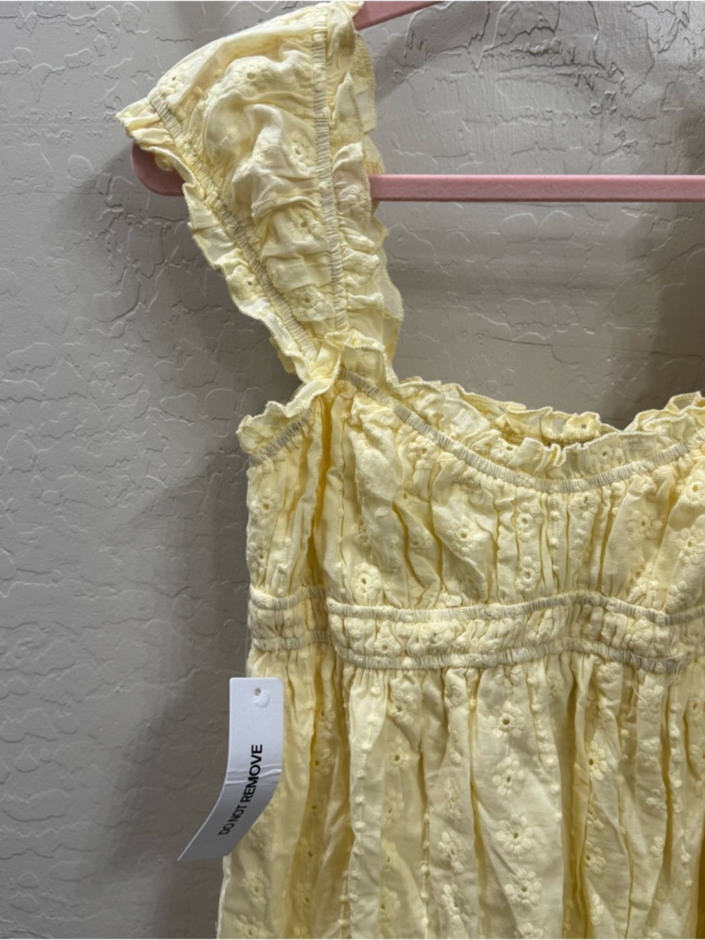 Princess Polly Carlita Mini Dress Yellow - Picture 3 of 6